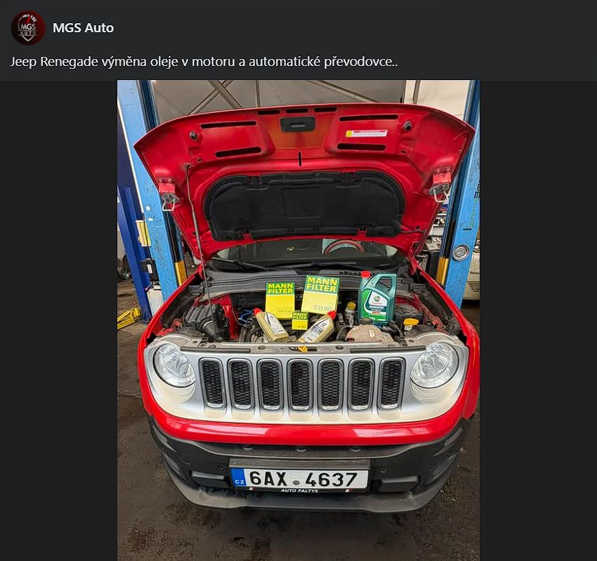 Náš poslední příspěvek na Facebooku